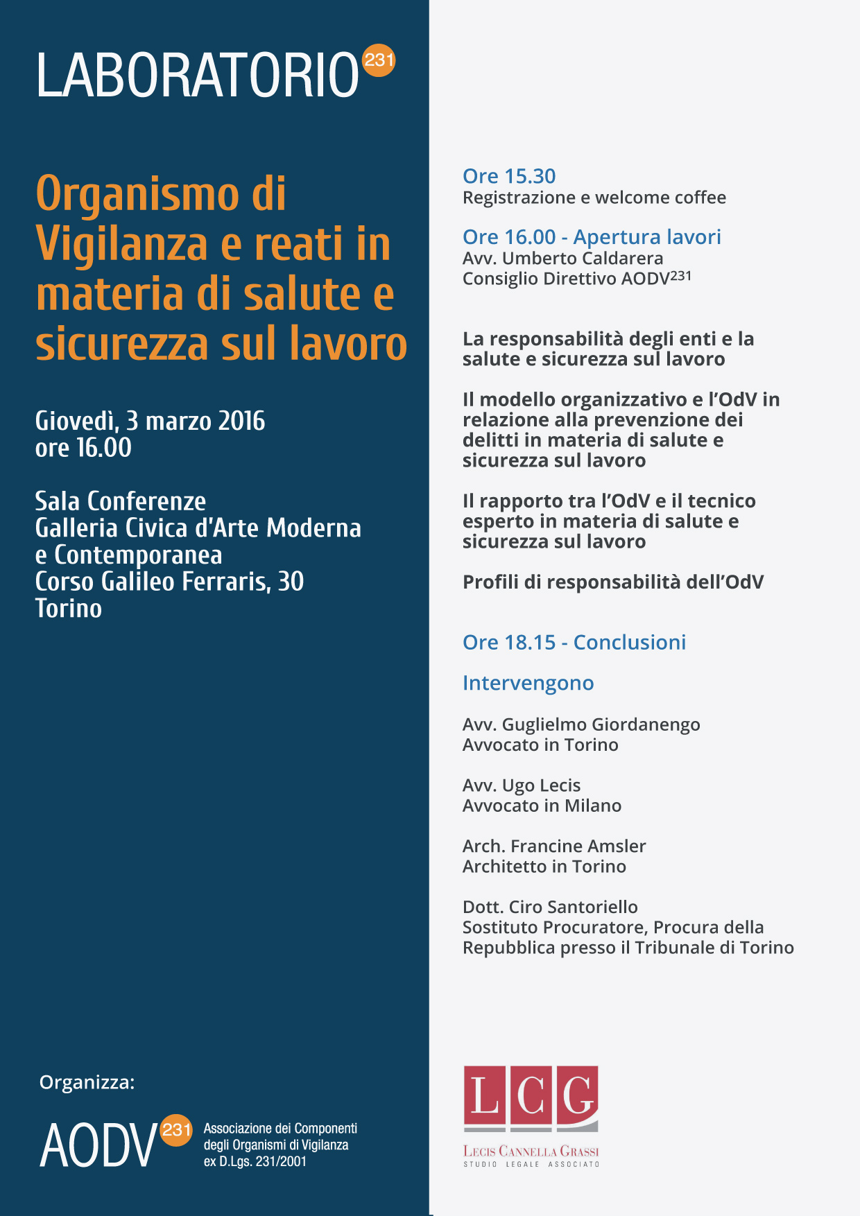 Organismo di Vigilanza e reati in materia di salute e sicurezza sul lavoro